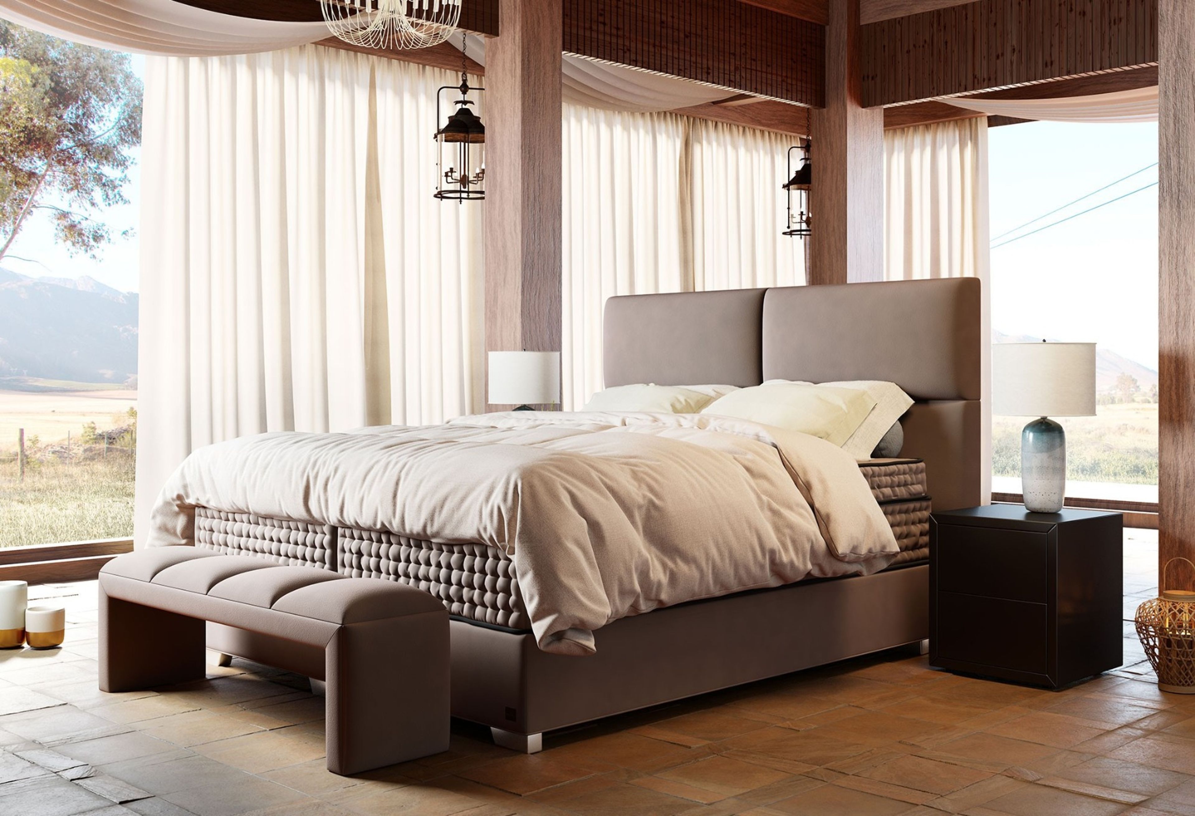 9. Boxspringbett Royal Serengeti