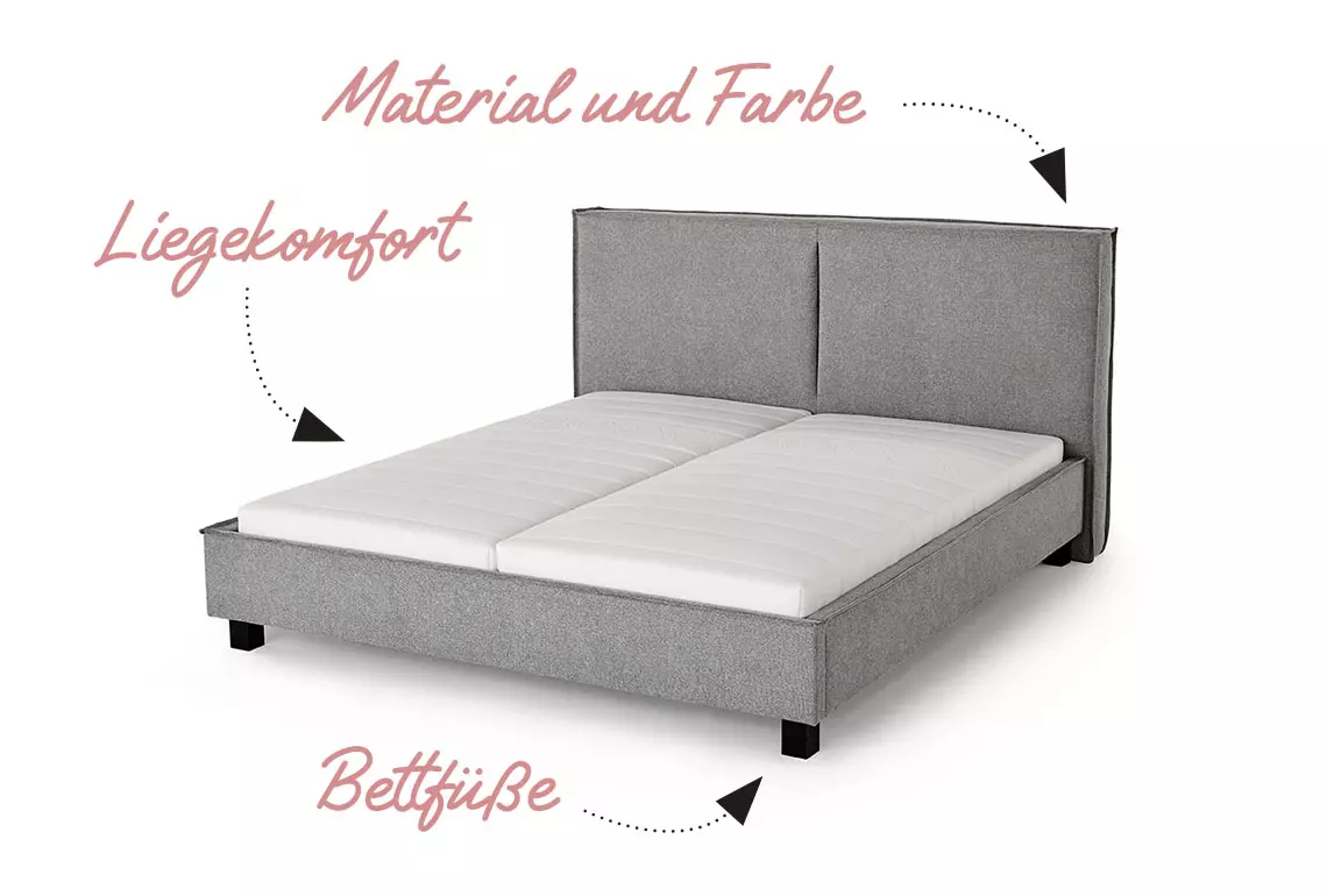 Lieber ein Polsterbett zusammenstellen?