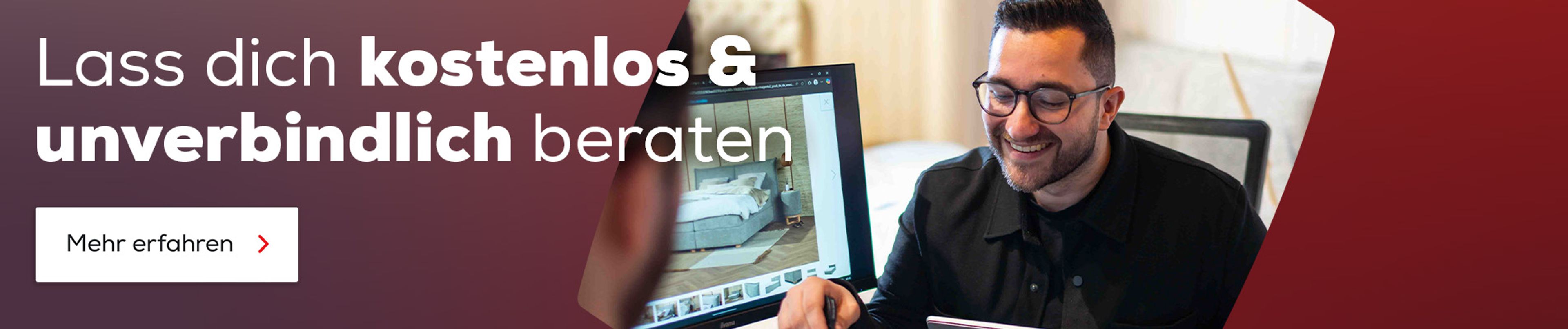 Lass Dich kostenlos und unverbindlich beraten. Jetzt mehr erfahren!
