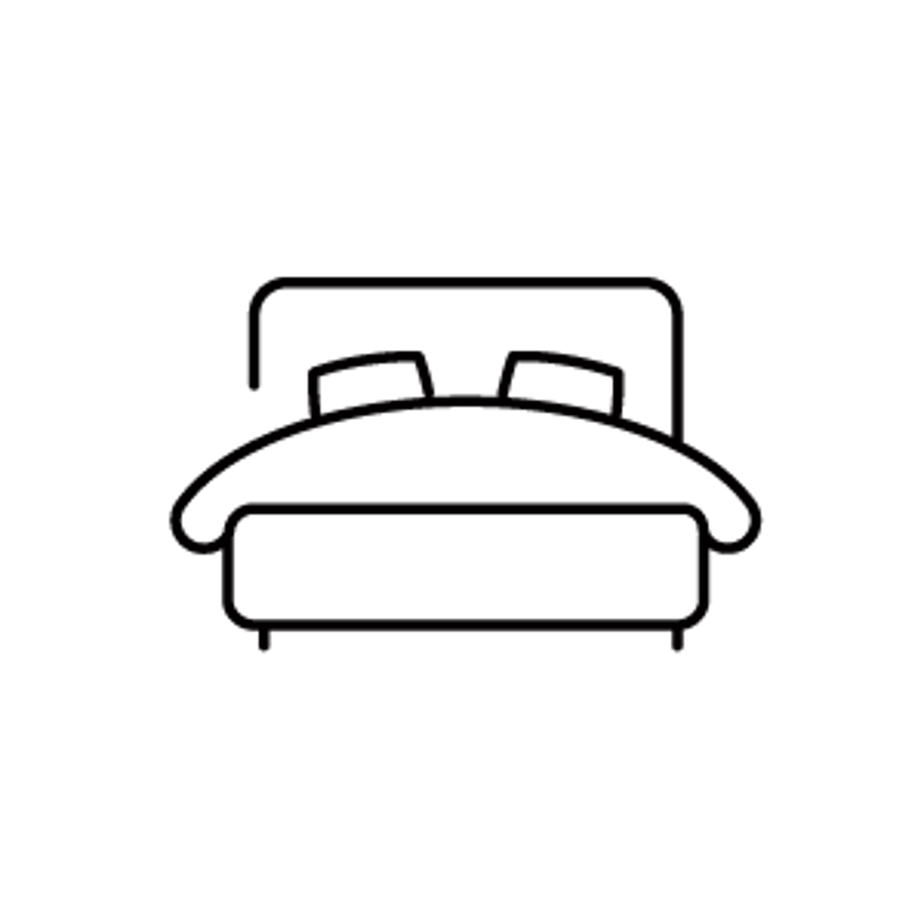 Maßgefertigtes Bett